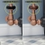 West Faringdon Corner Thermostatic Radiator Valve and Lockshield - Brushed Copper | Thumbnail Image