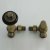 West Faringdon Corner Thermostatic Radiator Valve and Lockshield - Old English Brass