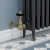 West Faringdon Corner Thermostatic Radiator Valve and Lockshield - Old English Brass