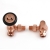 West Faringdon Corner Thermostatic Radiator Valve and Lockshield - Polished Copper