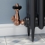 West Faringdon Corner Thermostatic Radiator Valve and Lockshield - Polished Copper