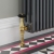 West Jaguar TRV Angled Thermostatic Radiator Valve and Lockshield - Brass