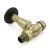West Jaguar TRV Straight Thermostatic Radiator Valve and Lockshield - Antique Brass | Thumbnail Image