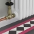 West Jaguar TRV Straight Thermostatic Radiator Valve and Lockshield - Antique Brass | Thumbnail Image
