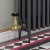 West Jaguar TRV Straight Thermostatic Radiator Valve and Lockshield - Un-Lacquered Brass | Thumbnail Image