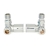 West Milan Corner Radiator Valves Pair Chrome