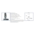 West Elegance TRV Thermostatic Radiator Valve and Lockshield Straight Chrome | Thumbnail Image