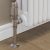 West Realm Thermostatic Radiator Valve Wheel-head and Lockshield Angled - Chrome
