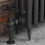 West Rosa Traditional Manual Radiator Valve and Lockshield Angled - Pewter | Thumbnail Image