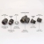 West Rosa Traditional Manual Radiator Valve and Lockshield Angled - Pewter | Thumbnail Image
