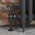 West Rosa Traditional Manual Radiator Valve and Lockshield Angled - Pewter | Thumbnail Image