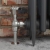 West Rosa Traditional Manual Radiator Valve and Lockshield Angled - Satin Nickel | Thumbnail Image