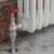 West Rosa Traditional Manual Radiator Valve and Lockshield Angled - Satin Nickel | Thumbnail Image
