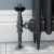 West 300mm Radiator Valve Pipe Sleeve Kit Pair - Black Nickel | Thumbnail Image