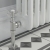 West Westminster Crosshead Angled Radiator Valves Pair - Satin Nickel | Thumbnail Image