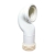 Wirquin Swan Neck WC Toilet Pan Connector 350mm
