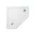 Britton Zamori Anti-Slip Pentangle Shower Tray 900mm x 900mm - White