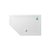 Britton Zamori Anti-Slip LH Offset Pentangle Shower Tray 1400mm x 900mm - White