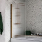 Brushed Bronze Bath Screens | Category Image