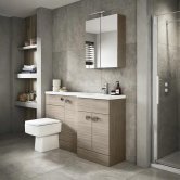 Hudson Reed Driftwood Compact Fitted Bathroom Furniture