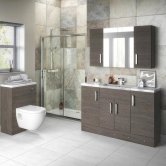 Hudson Reed Grey Avola Fitted Bathroom Furniture