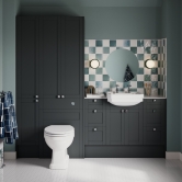 Signature Croft Matt Graphite Grey Fitted Bathroom Furniture