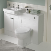 Signature Croft Matt White Fitted Bathroom Furniture