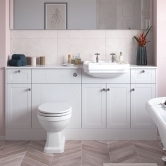 Signature Malmo White Ash Fitted Bathroom Furniture