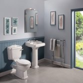 Traditional Toilet and Basin Suites